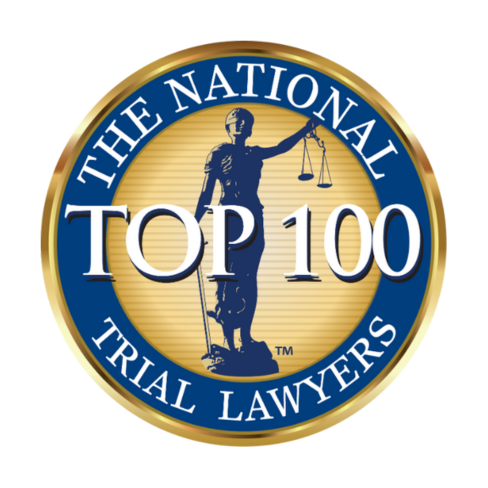National Trial Lawyers Top 100 badge