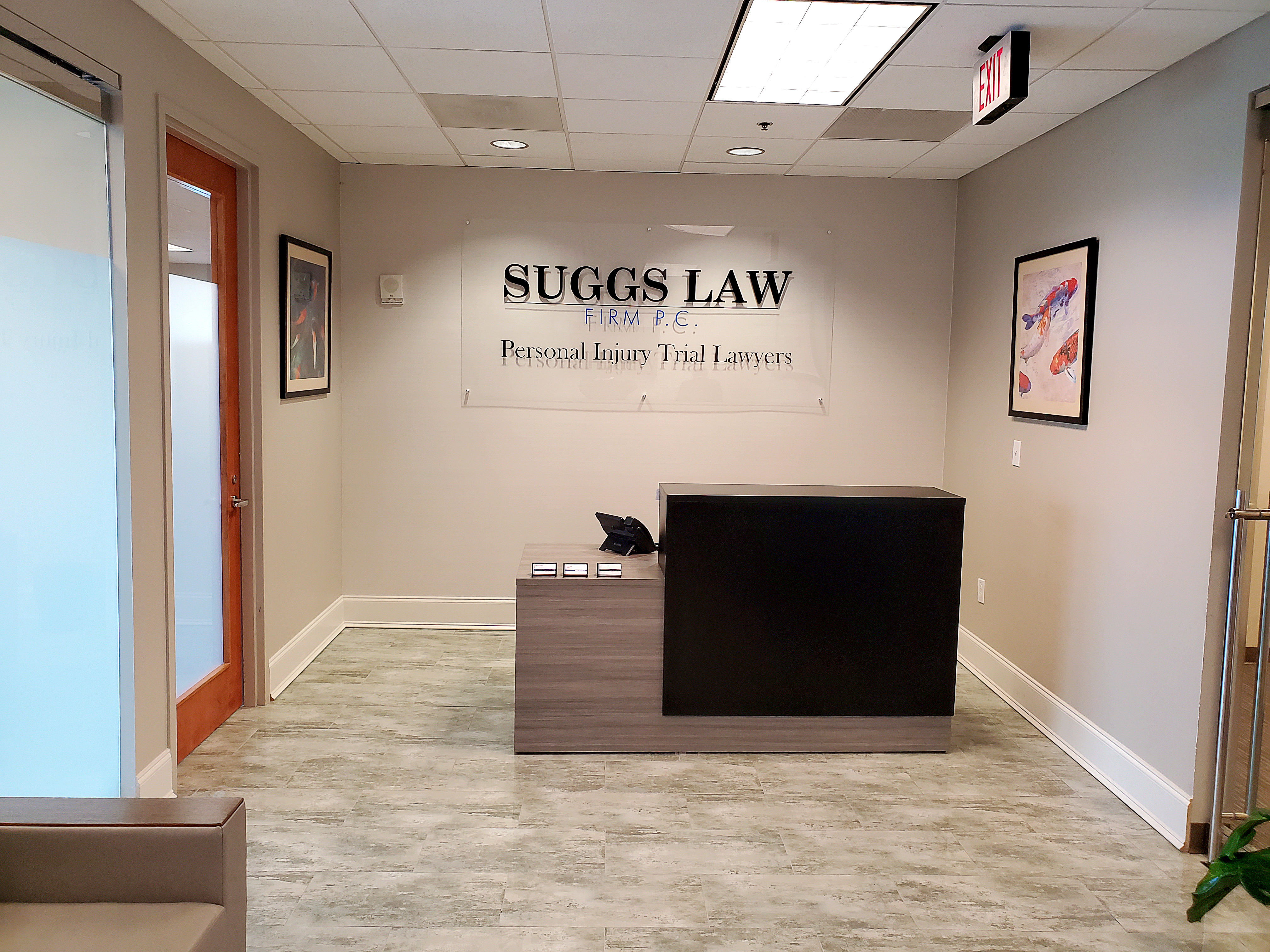 Suggs Law Firm P.C. — Atlanta office reception